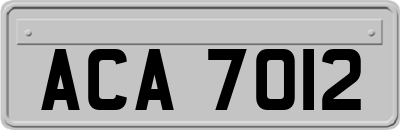 ACA7012