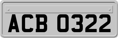 ACB0322
