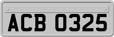 ACB0325