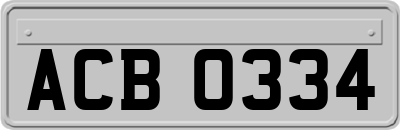 ACB0334