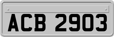ACB2903