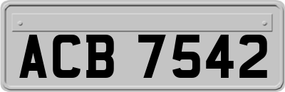ACB7542