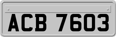 ACB7603