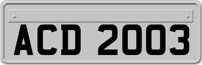 ACD2003