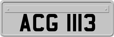 ACG1113