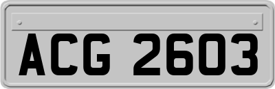 ACG2603
