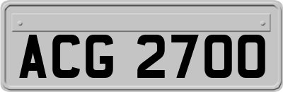 ACG2700