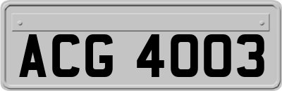 ACG4003