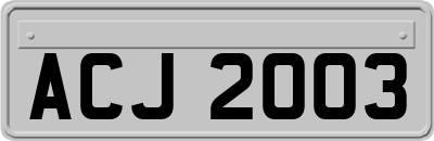 ACJ2003