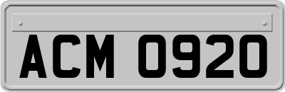 ACM0920