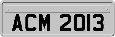 ACM2013