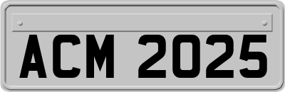 ACM2025