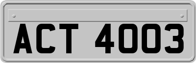 ACT4003