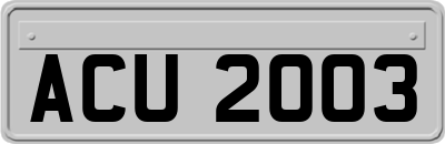 ACU2003