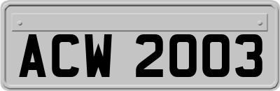 ACW2003