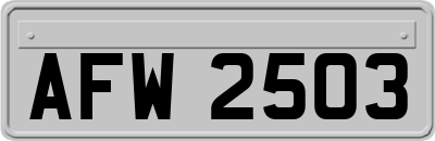 AFW2503