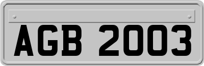 AGB2003