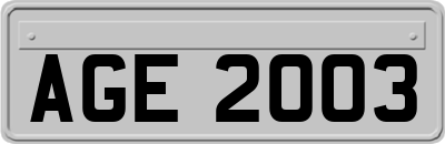 AGE2003