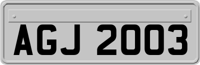 AGJ2003