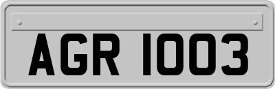 AGR1003