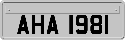 AHA1981