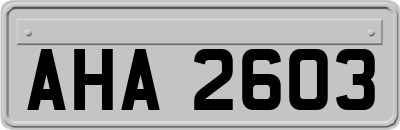 AHA2603
