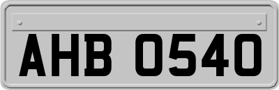AHB0540