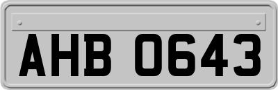 AHB0643