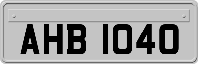 AHB1040