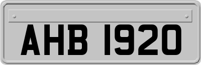 AHB1920