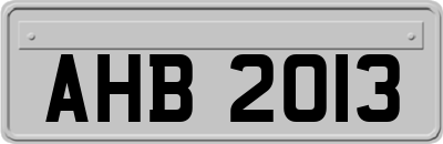 AHB2013