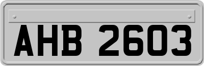 AHB2603