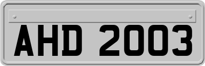 AHD2003