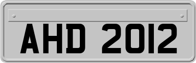 AHD2012