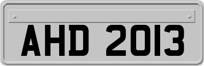 AHD2013