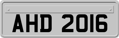 AHD2016