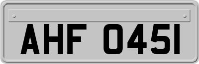 AHF0451