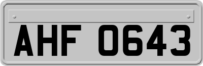 AHF0643
