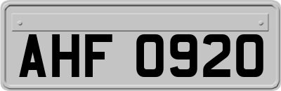 AHF0920