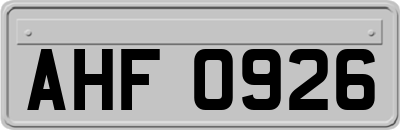 AHF0926