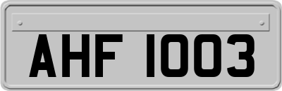 AHF1003
