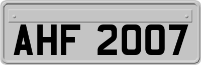 AHF2007