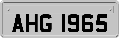 AHG1965