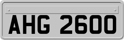 AHG2600