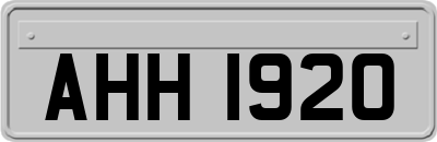 AHH1920