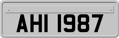 AHI1987