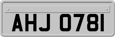 AHJ0781