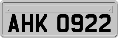 AHK0922