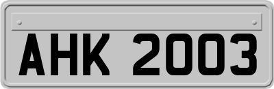 AHK2003