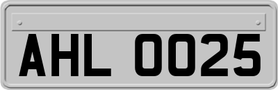 AHL0025